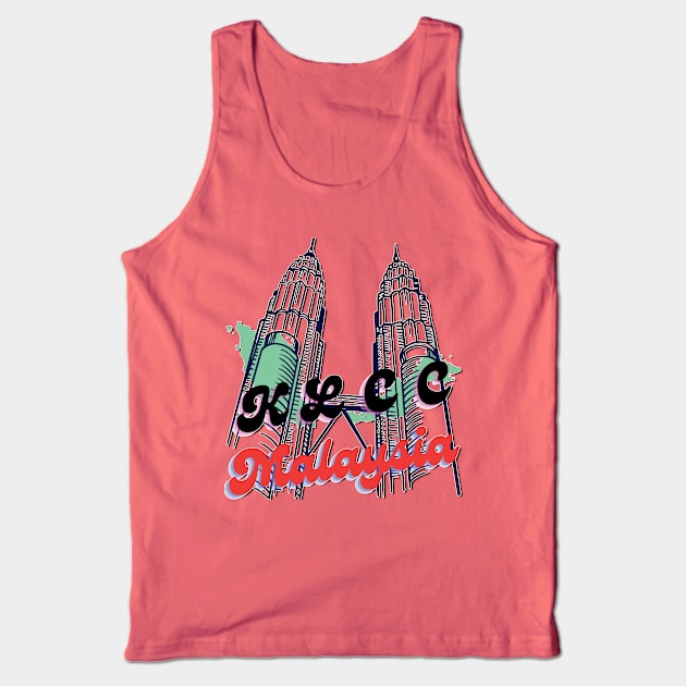 KLCC Malaysia Tank Top by TeeText